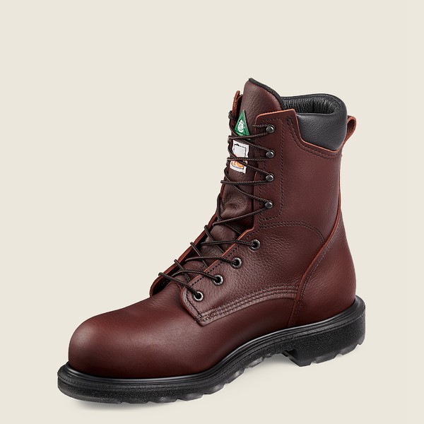 Botas de Seguridad Red Wing Hombre Vino - Supersole® 2.0 - 8-Inch Csa Toe - 683-KECPAU